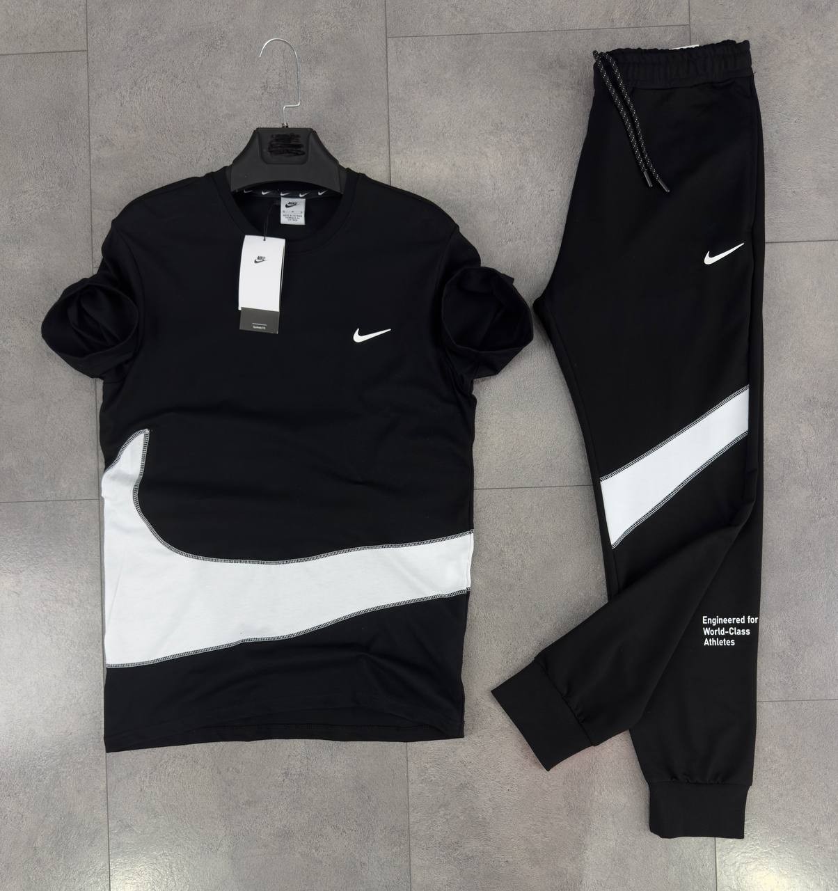 تیشرت شلوار مردانه NIKE SWOOSH رنگ مشکی سایز M